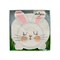 Hippity Hoppity Bunny Shaped Napkins – Easter & Spring Table Decor for Brunches, Baby Showers & Parties